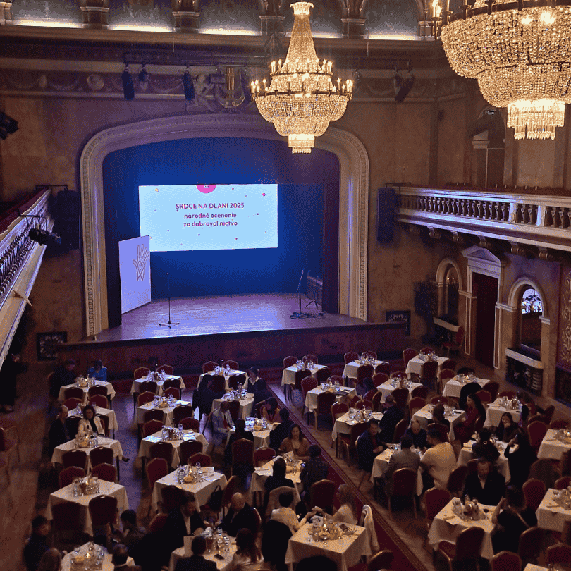 Dobrovoľníci z Prešovského kraja získali ocenenie Srdce na dlani na národnej úrovni